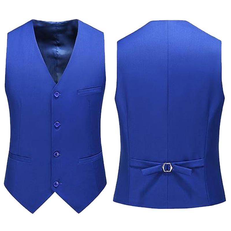 Formal Waistcoat Vest - 19 ألوان الرجال سترة بلون موضة