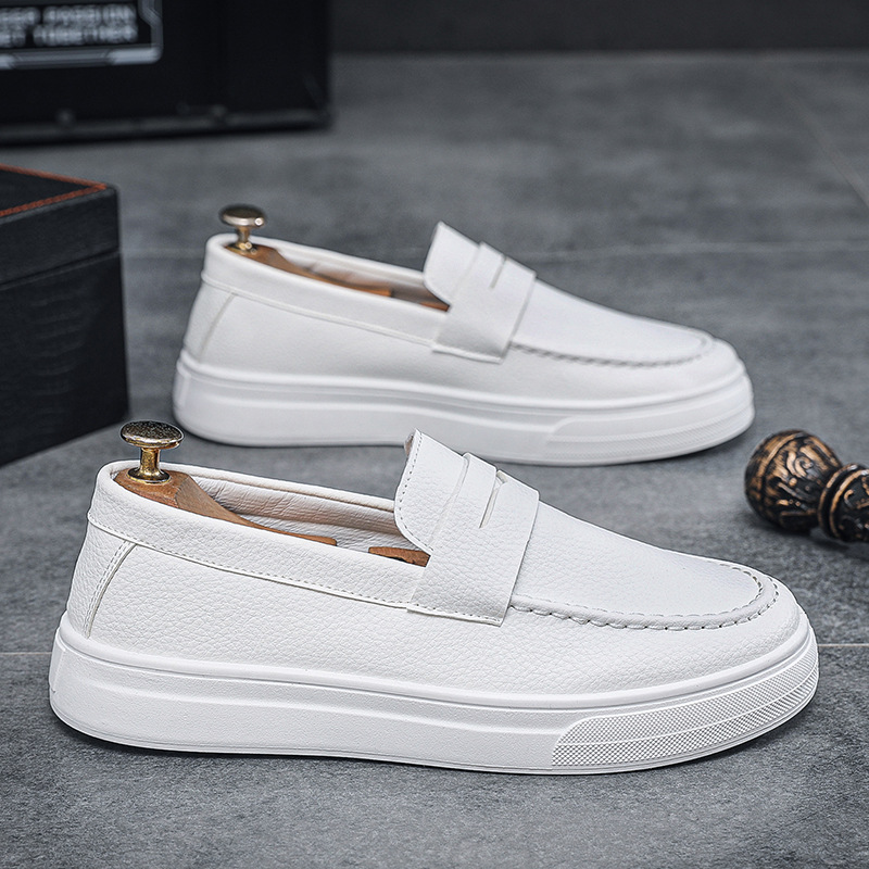 Suede Loafers Men - حذاء رجالي بدون كعب 2025 ربيع