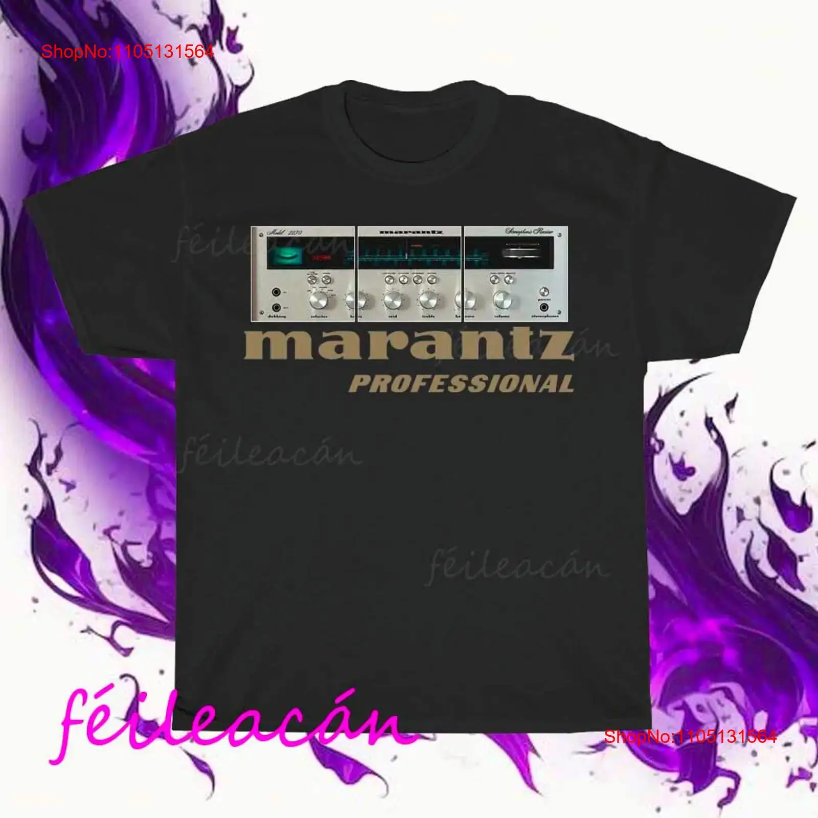 Men'S Fashion Undershirt - العلامة التجارية الجديدة Marantz مكبر للصوت