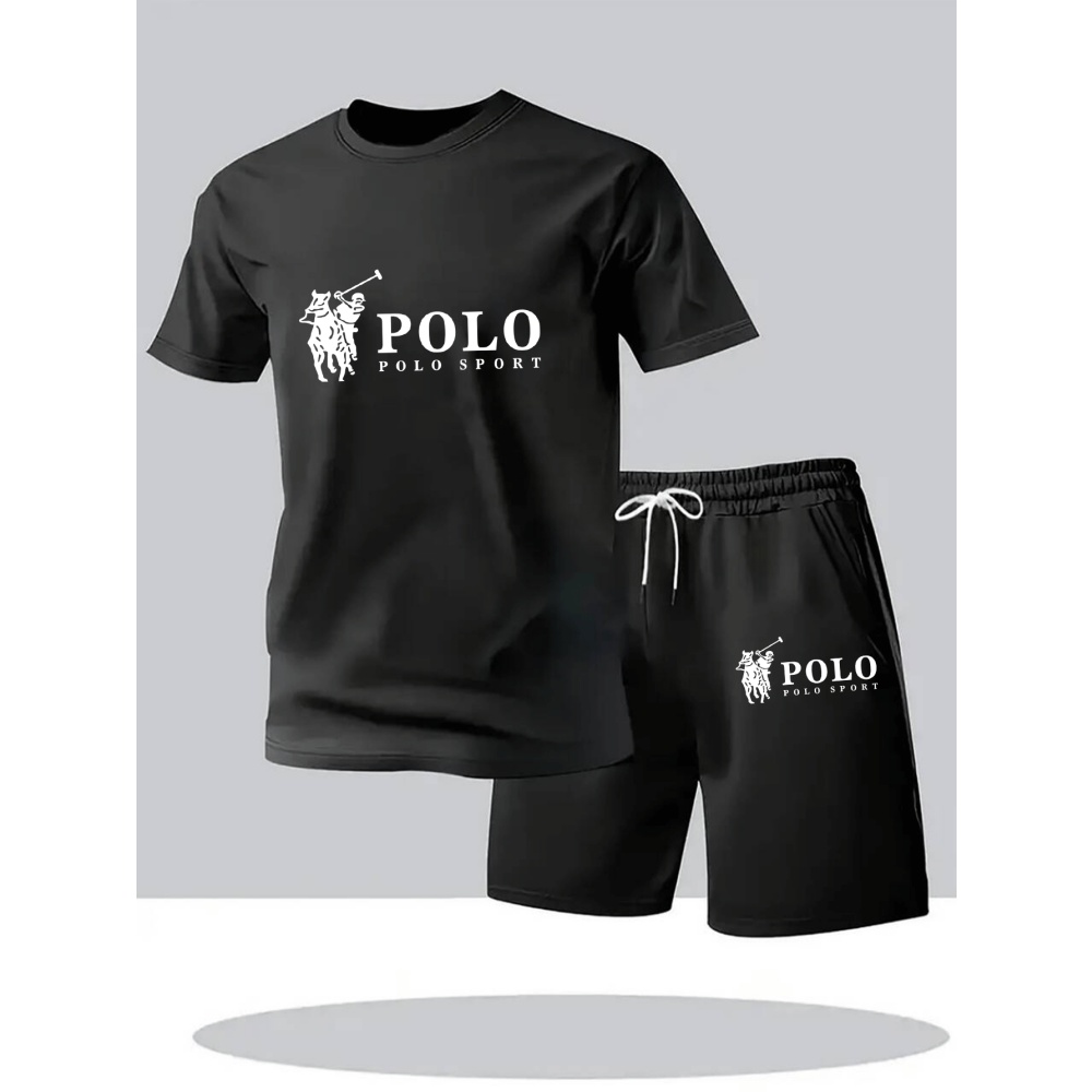 Men'S Fashion Undershirt - طقم رجالي صيفي 2026: تي شيرت
