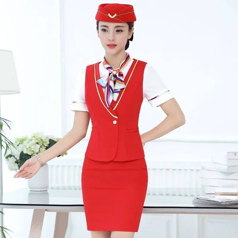 Formal Waistcoat Vest - بدلات عمل نسائية رسمية مع بلايز