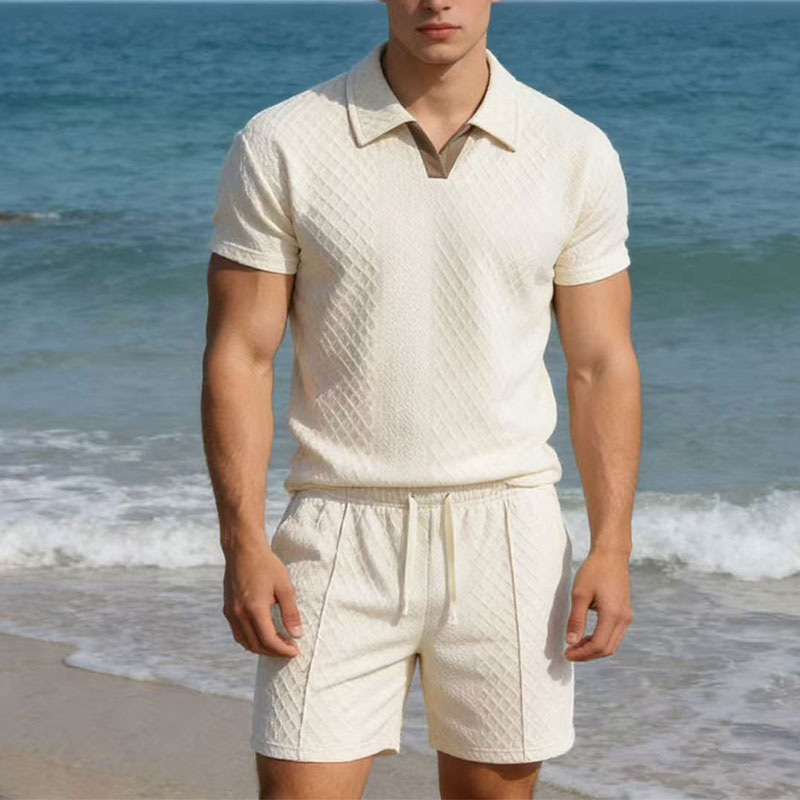 Men'S Fashion Undershirt - طقم رجالي صيفي 2026 بوزن 100