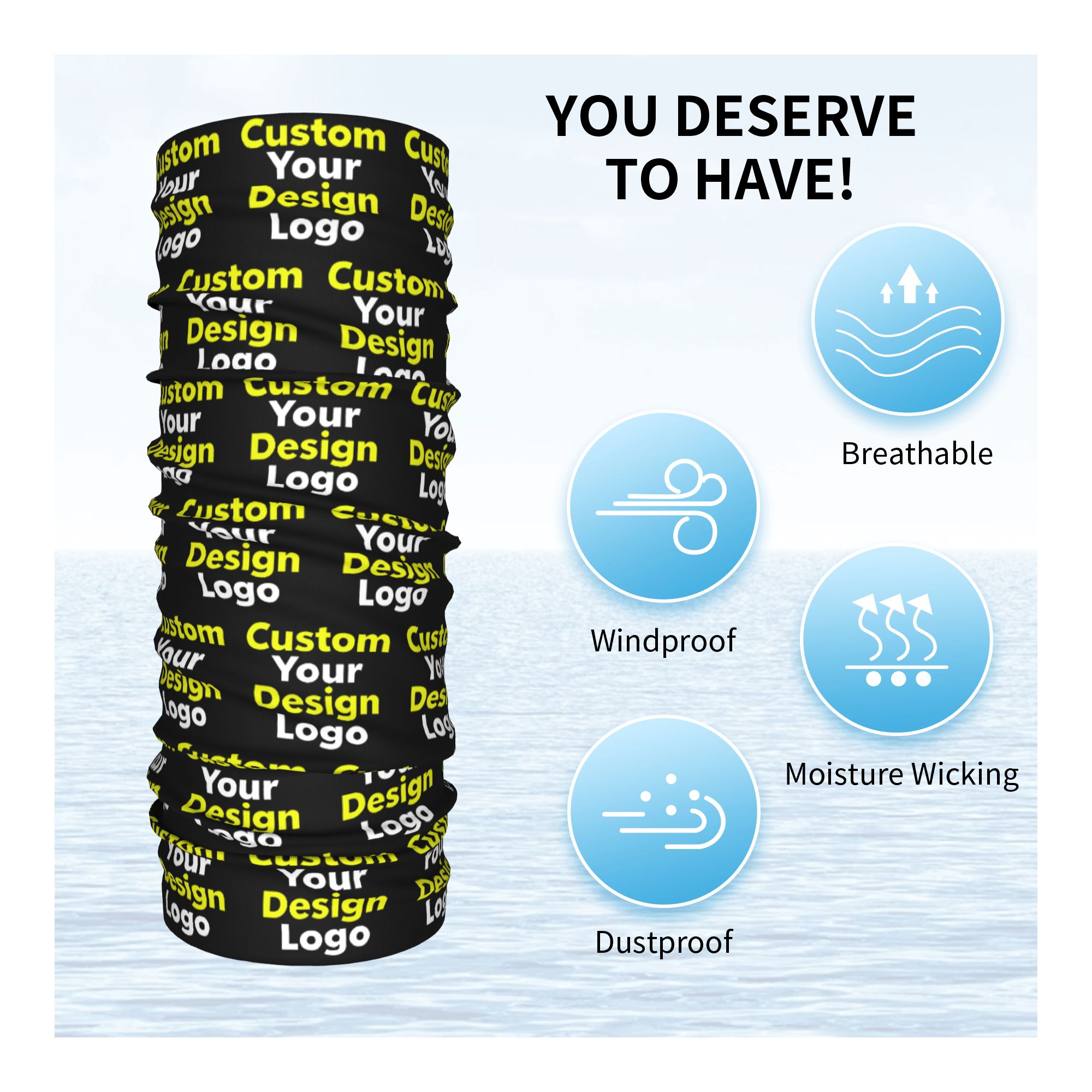 وشاح رقبة مخصص بتصميم شعارك ال - مراجعة Men'S Fashion Logo وسعره