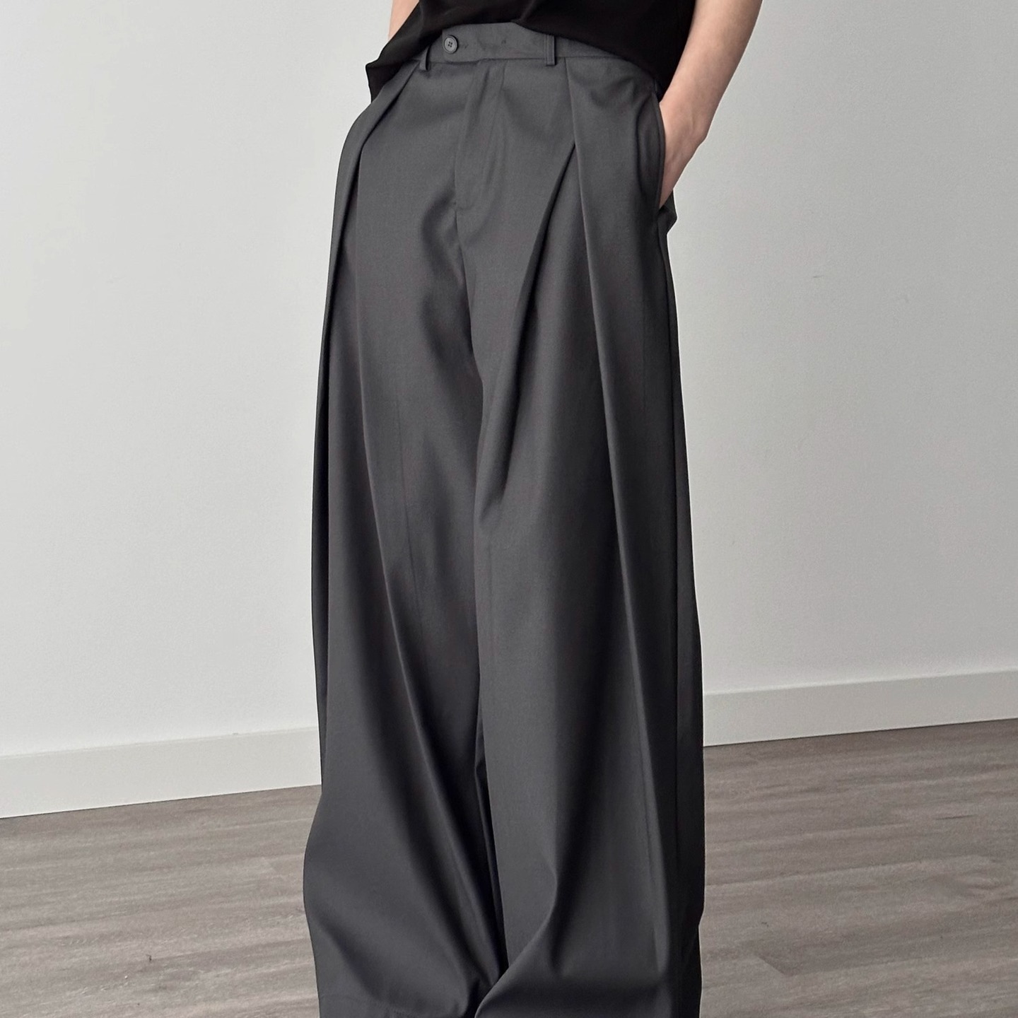 2025 جديد بدلة سوداء السراويل  - مراجعة Men'S Dress Pants Fashion وسعره