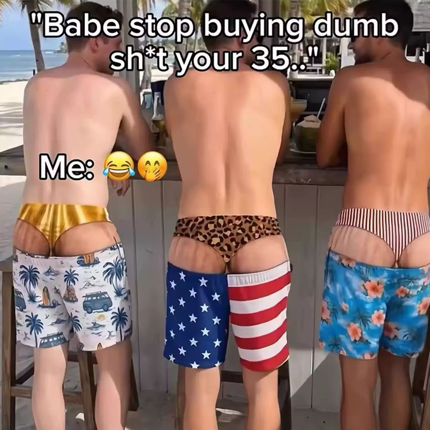 شورتات سباحة رجالية مبتكرة بطب - مراجعة Swim Trunk Shorts وسعره