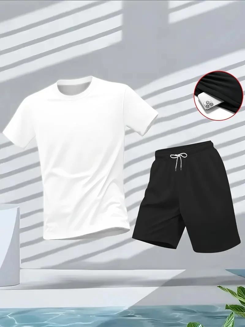طقم بدلة رجالي من قطعتين، تصمي - مراجعة Men'S Fashion Undershirt وسعره
