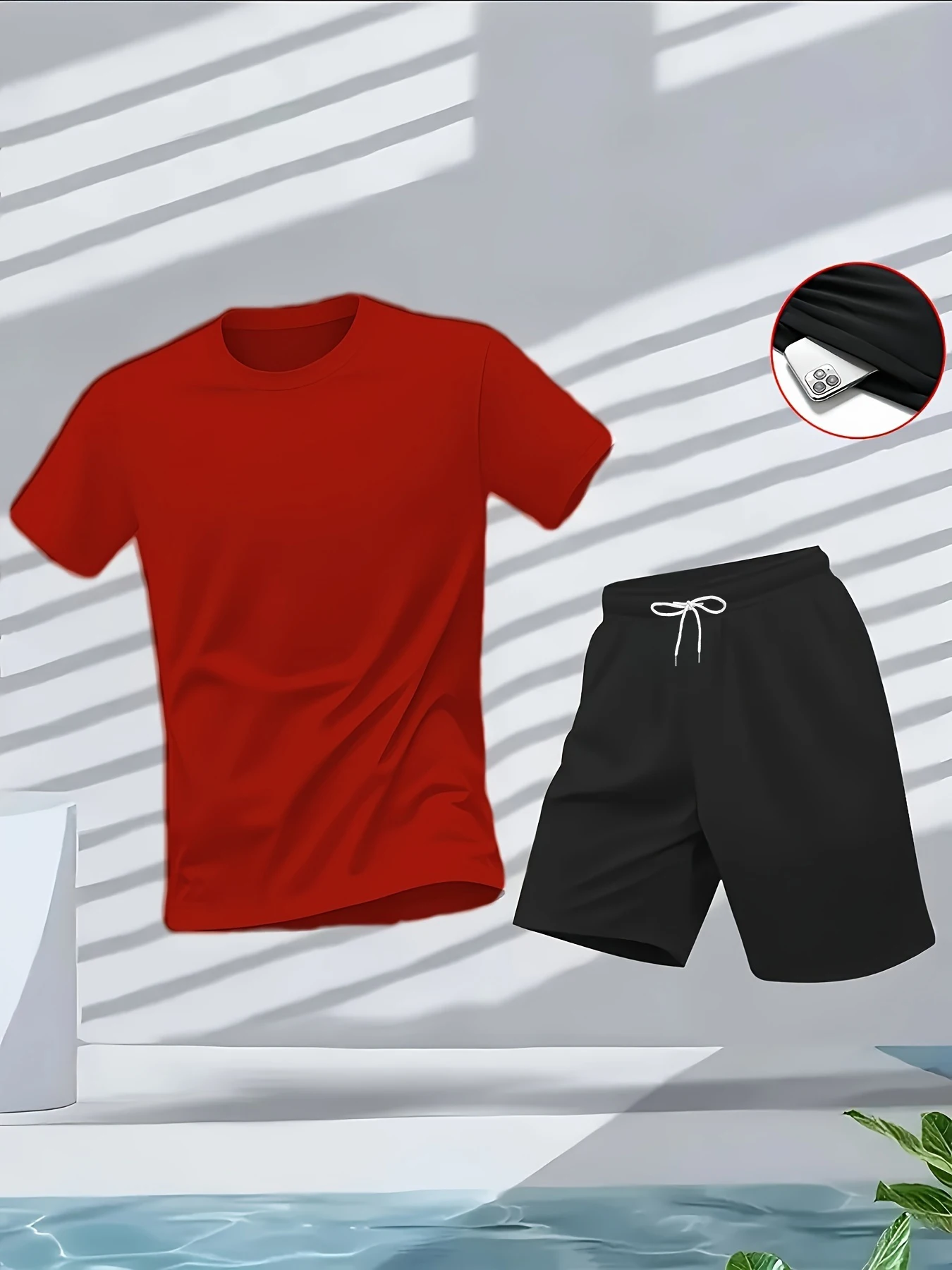 طقم بدلة رجالي من قطعتين، تصمي - مراجعة Men'S Fashion Undershirt وسعره