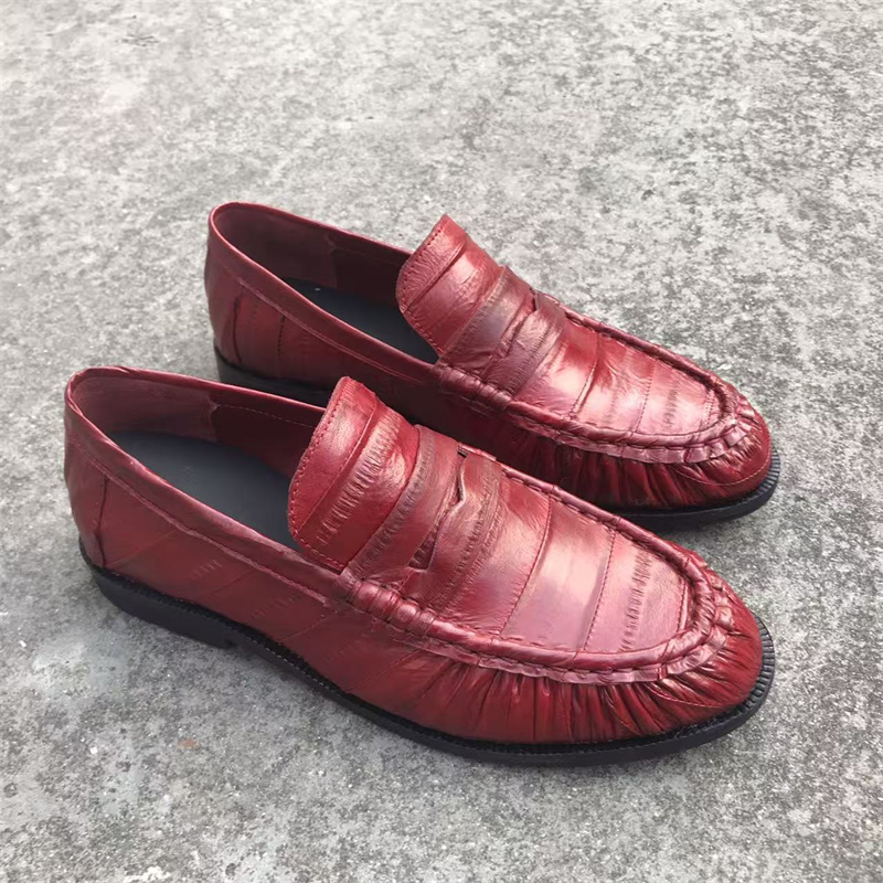 أحذية بيني لوفر الجديدة مصنوعة - مراجعة Suede Loafers Men وسعره