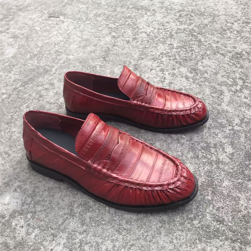 أحذية بيني لوفر الجديدة مصنوعة - مراجعة Suede Loafers Men وسعره