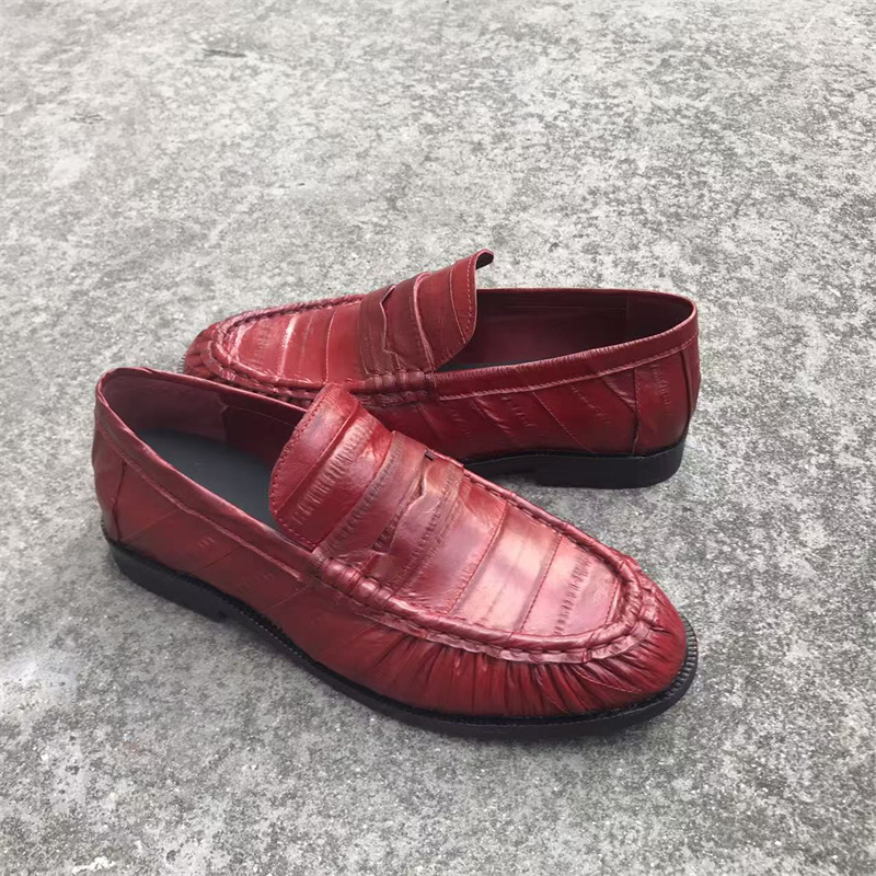 أحذية بيني لوفر الجديدة مصنوعة - مراجعة Suede Loafers Men وسعره