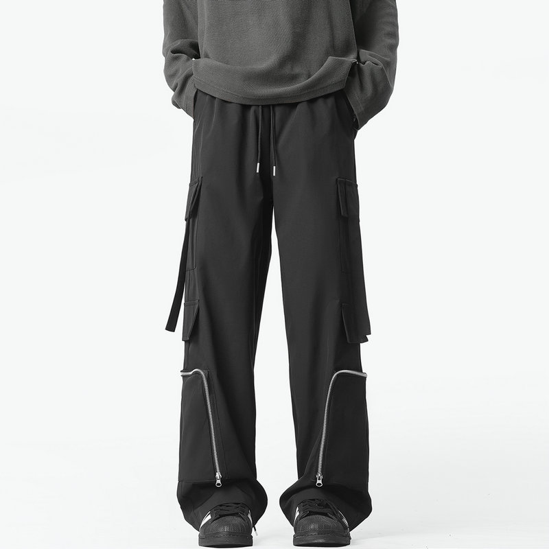 بنطلونات رجالية عصرية فضفاضة،  - مراجعة Mens Fashion Cargo Pants وسعره