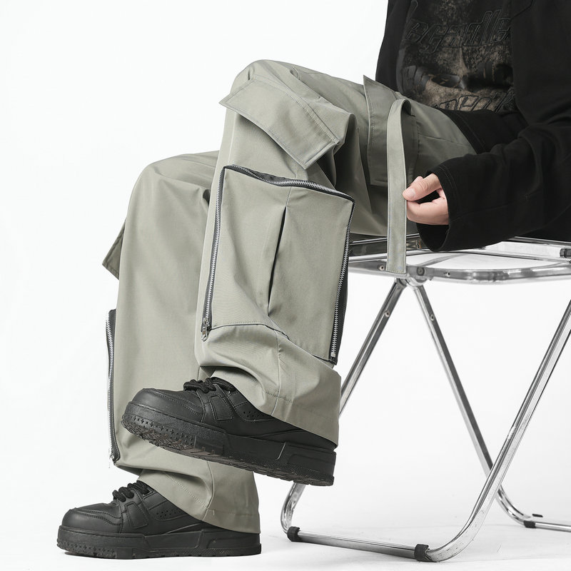 بنطلونات رجالية عصرية فضفاضة،  - مراجعة Mens Fashion Cargo Pants وسعره