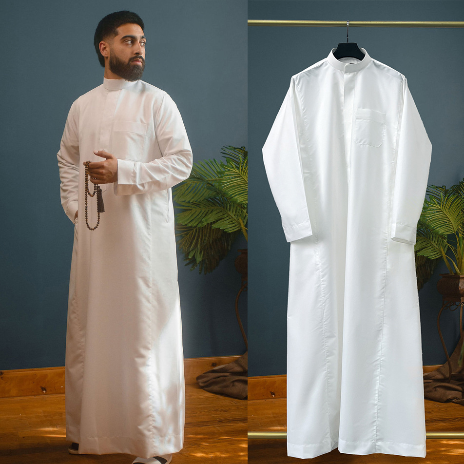 ثوب رجالي إسلامي بسحاب، جلابية - مراجعة Dubai Men'S Fashion وسعره