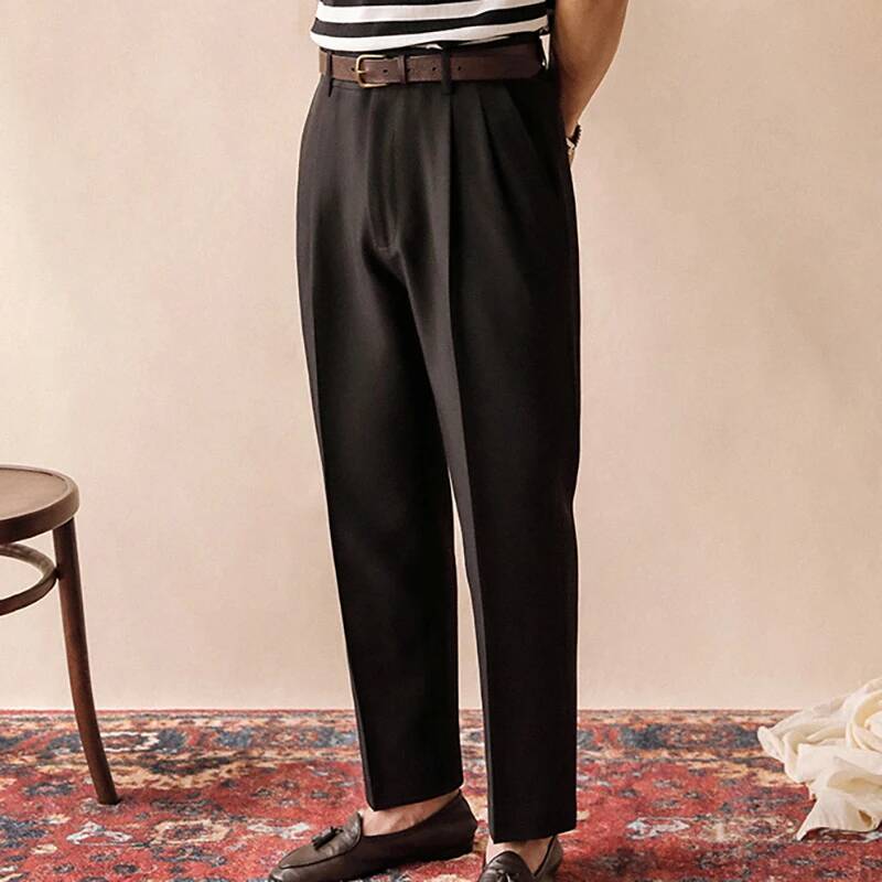 2025 الخريف السراويل المستقيمة - مراجعة Men'S Dress Pants Fashion وسعره