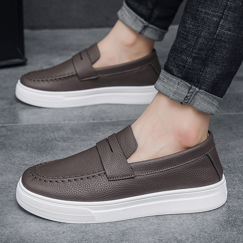 حذاء رجالي بدون كعب 2025 ربيع  - مراجعة Suede Loafers Men وسعره