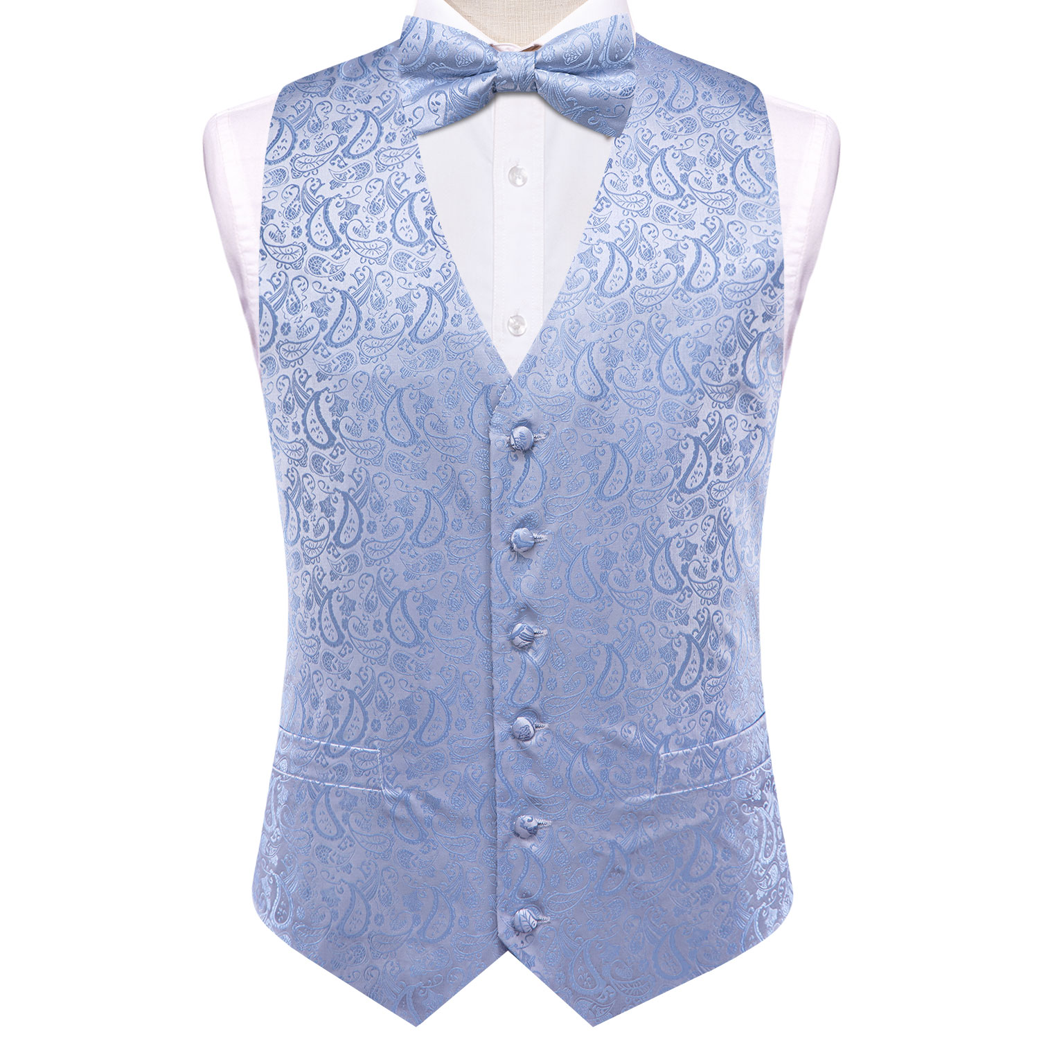 صدرية توكسيدو رسمية للرجال - ب - مراجعة Formal Waistcoat Vest وسعره