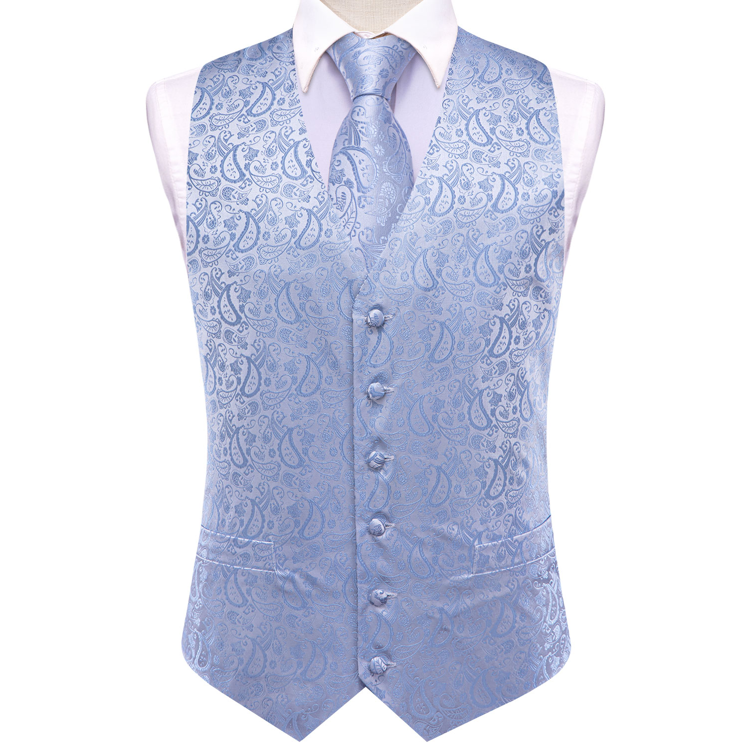 صدرية توكسيدو رسمية للرجال - ب - مراجعة Formal Waistcoat Vest وسعره