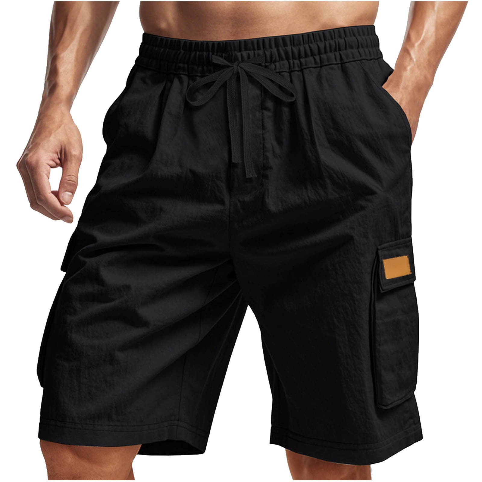 شورت رجالي متعدد الجيوب موديل  - مراجعة Mens Fashion Cargo Pants وسعره