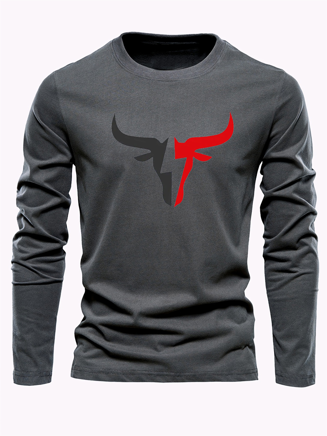 تي شيرت رجالي بأكمام طويلة بلو - مراجعة Men'S Fashion Undershirt وسعره