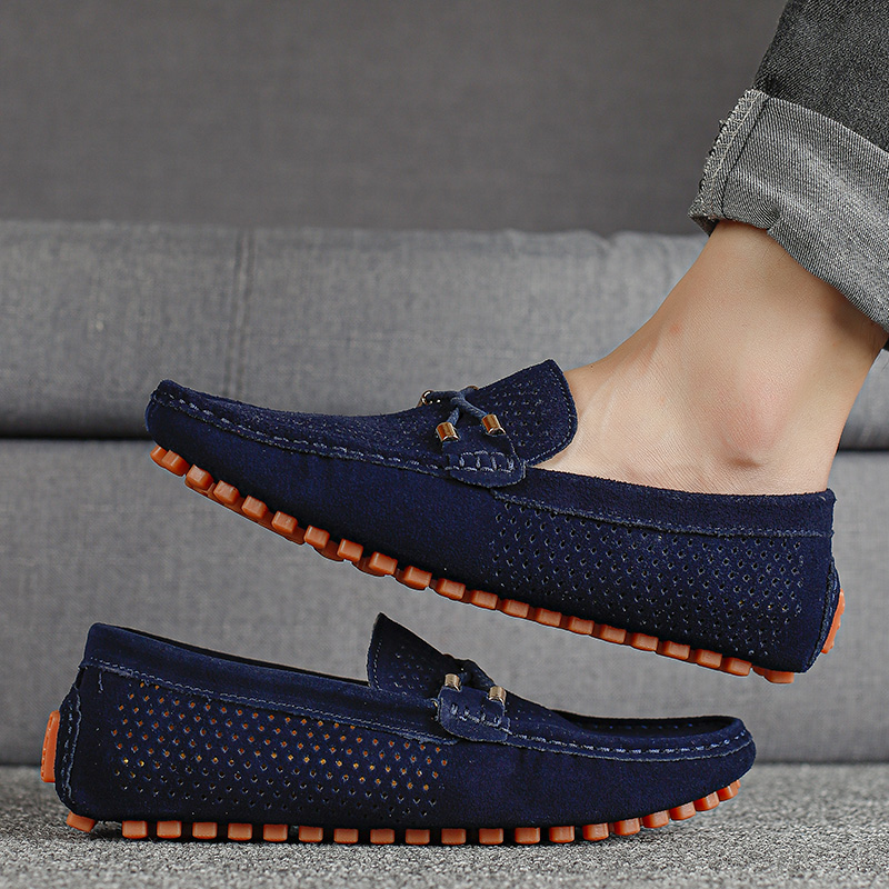 أحذية رجالية كاجوال صيف 2026،  - مراجعة Suede Loafers Men وسعره
