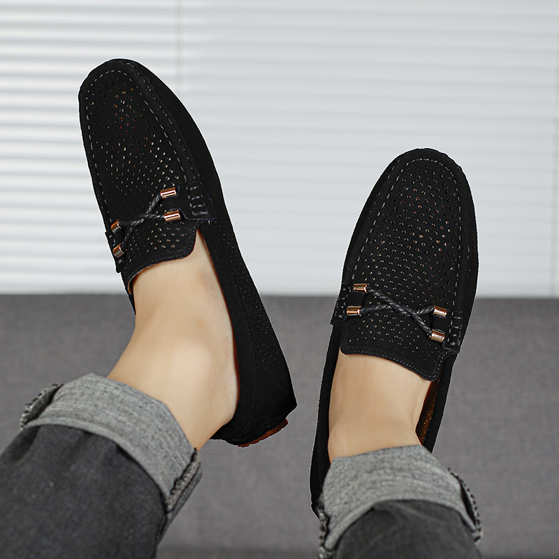 أحذية رجالية كاجوال صيف 2026،  - مراجعة Suede Loafers Men وسعره