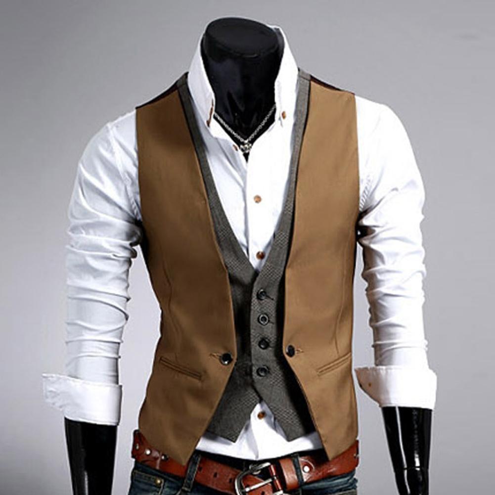 صدرية رسمية للرجال سترة للأعما - مراجعة Formal Waistcoat Vest وسعره