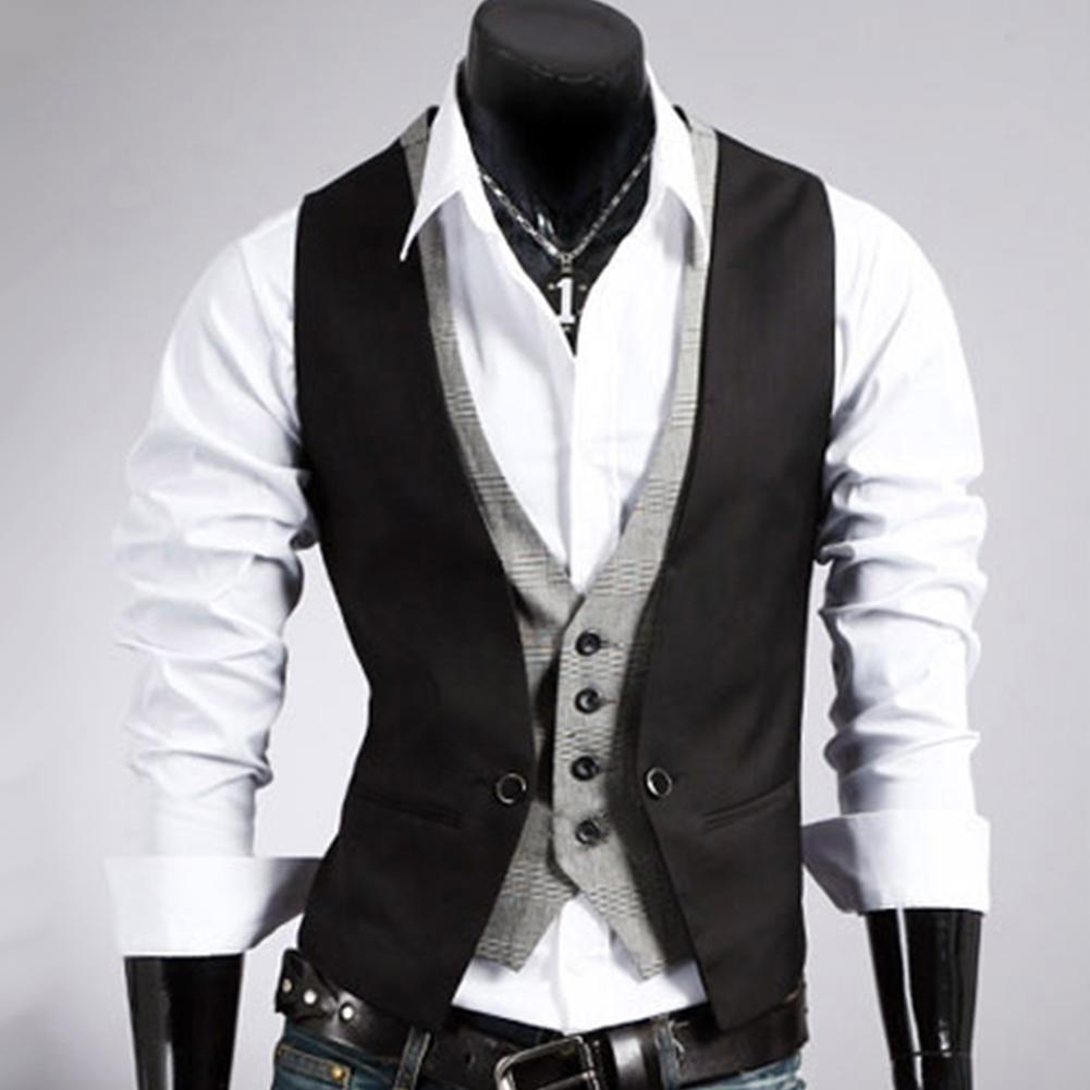 صدرية رسمية للرجال سترة للأعما - مراجعة Formal Waistcoat Vest وسعره
