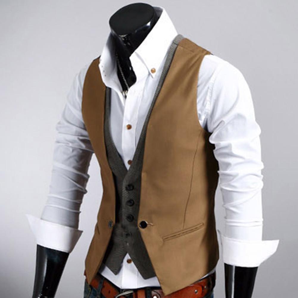 صدرية رسمية للرجال سترة للأعما - مراجعة Formal Waistcoat Vest وسعره