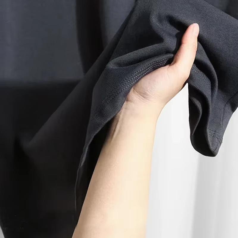 تي شيرت كبير الحجم بطباعة 'مشر - مراجعة Men'S Fashion Aesthetics وسعره