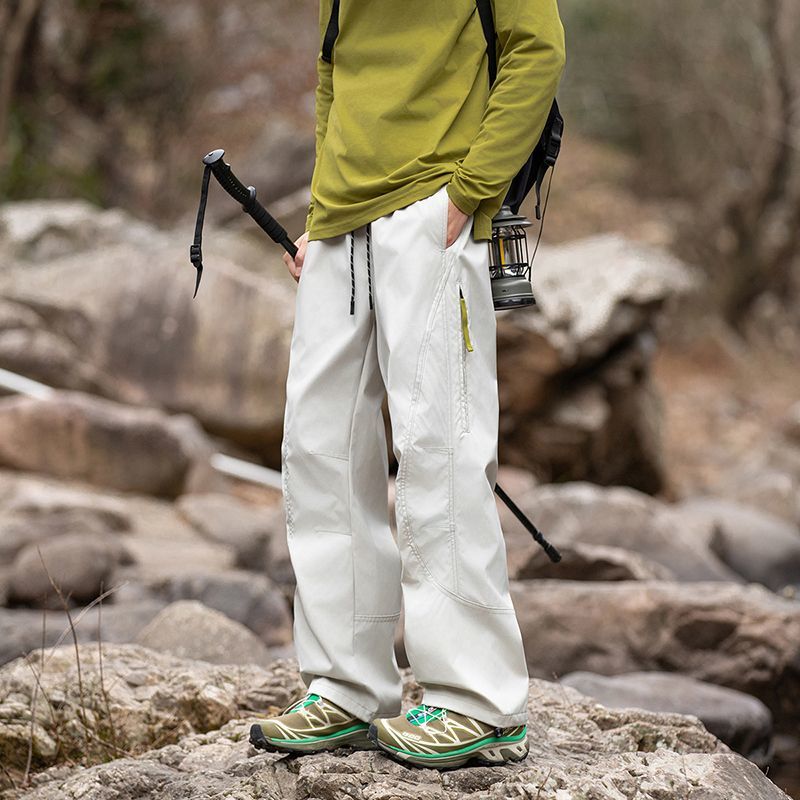 بنطلون رجالي طويل عصري سريع ال - مراجعة Mens Fashion Cargo Pants وسعره