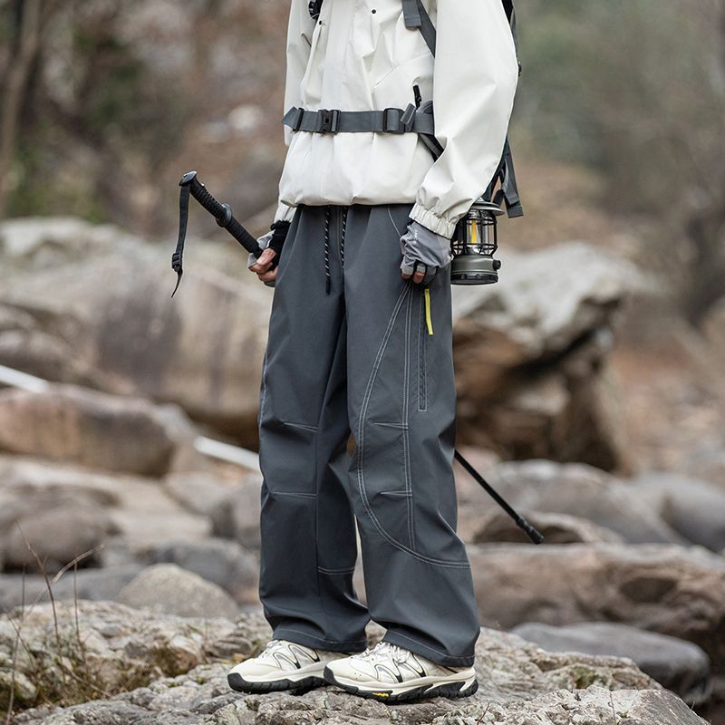 بنطلون رجالي طويل عصري سريع ال - مراجعة Mens Fashion Cargo Pants وسعره