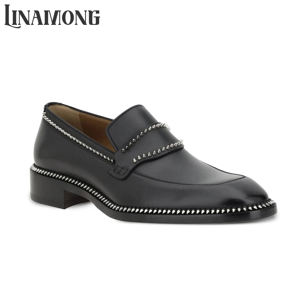 أحذية لوفر سوداء مدببة من الأم - مراجعة Suede Loafers Men وسعره