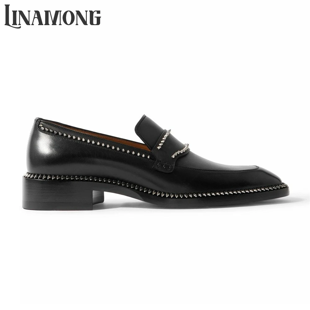 أحذية لوفر سوداء مدببة من الأم - مراجعة Suede Loafers Men وسعره