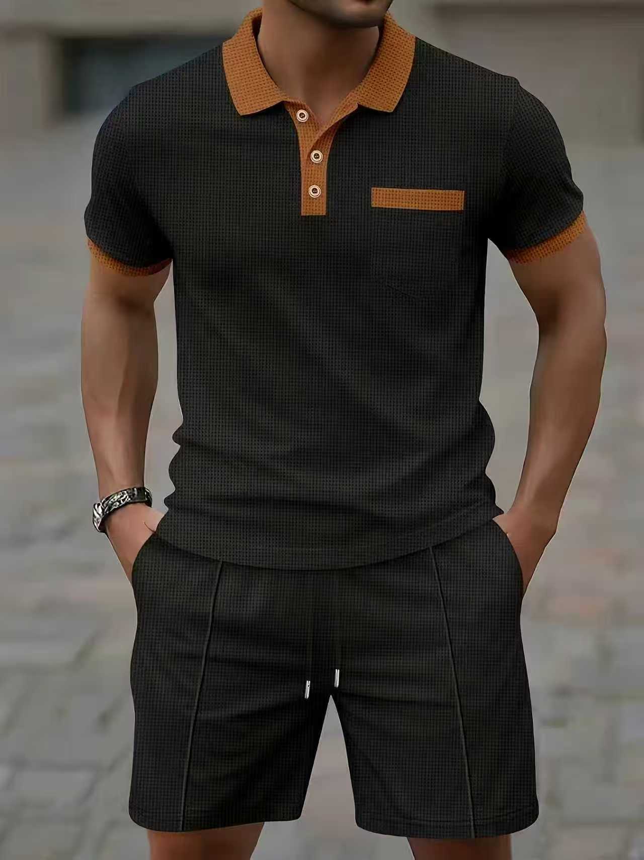 طقم قميص بولو رجالي صيفي الأكث - مراجعة Men'S Fashion Undershirt وسعره
