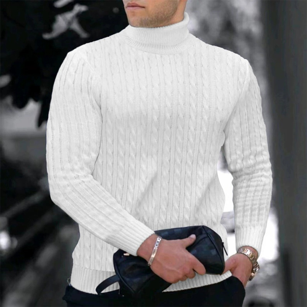 خريف شتاء جديد الرجال متماسكة  - مراجعة Mens Fashion Mullet وسعره