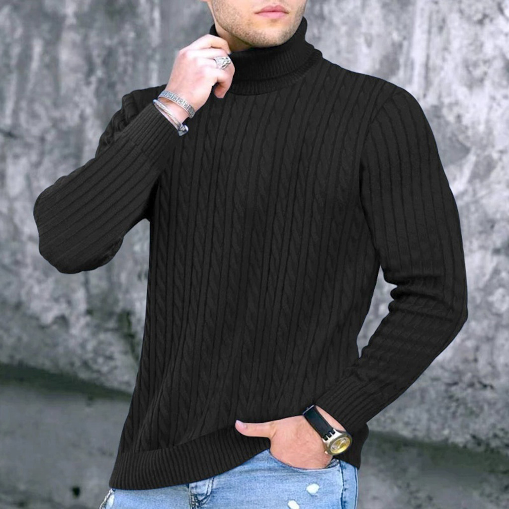 خريف شتاء جديد الرجال متماسكة  - مراجعة Mens Fashion Mullet وسعره