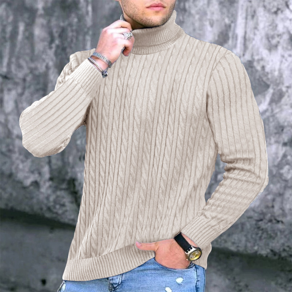 خريف شتاء جديد الرجال متماسكة  - مراجعة Mens Fashion Mullet وسعره