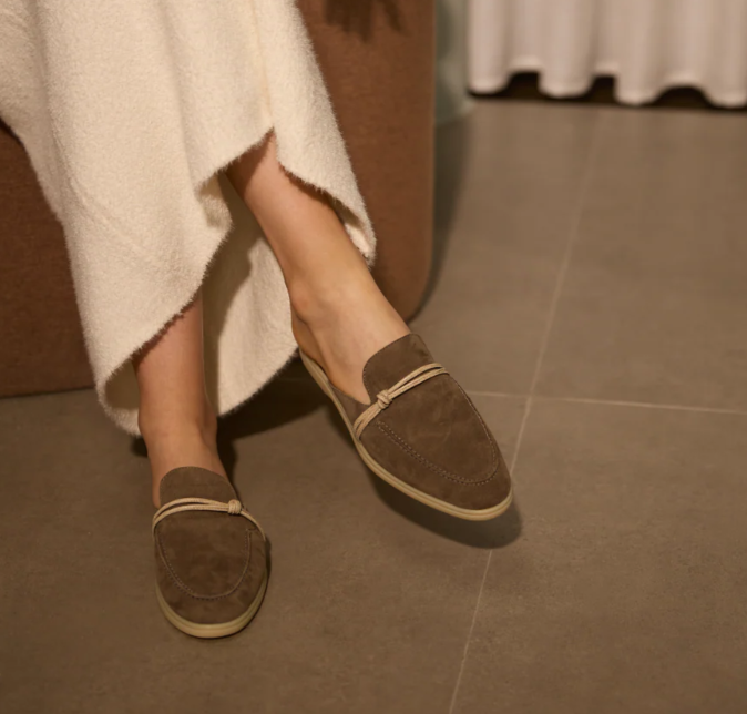 المتسكعون للرجال مصمم فاخر الش - مراجعة Suede Loafers Men وسعره