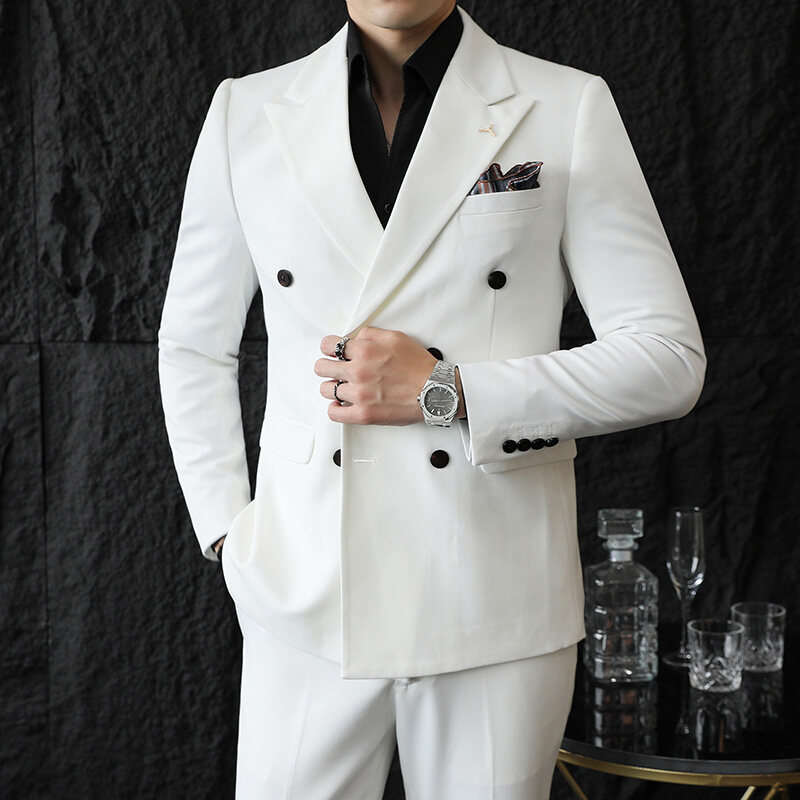(سترات + بنطلون) بوتيك موضة بل - مراجعة Men'S Dress Pants Fashion وسعره